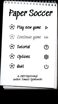 Paper Soccer screenshot